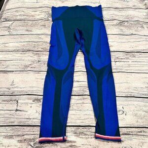 Lndr Blue Scuba Leggings Size M/L 24” Inseam